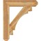 Ekena Millwork Merced Craftsman Rough Sawn Bracket, Western Red Cedar, 6"W x 34"D x 40"H BKT06X34X40MRC04RWR - alternate 4